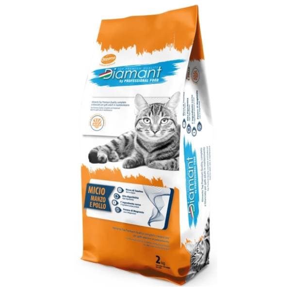 CENNAMO Diamant adult hrana za odrasle mačke govedina 2kg 0