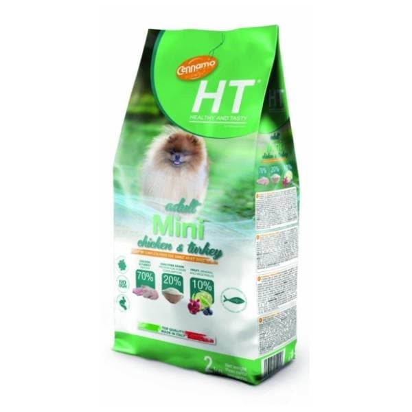 CENNAMO Healthy and tasty adult mini hrana za pse piletina 2kg 0