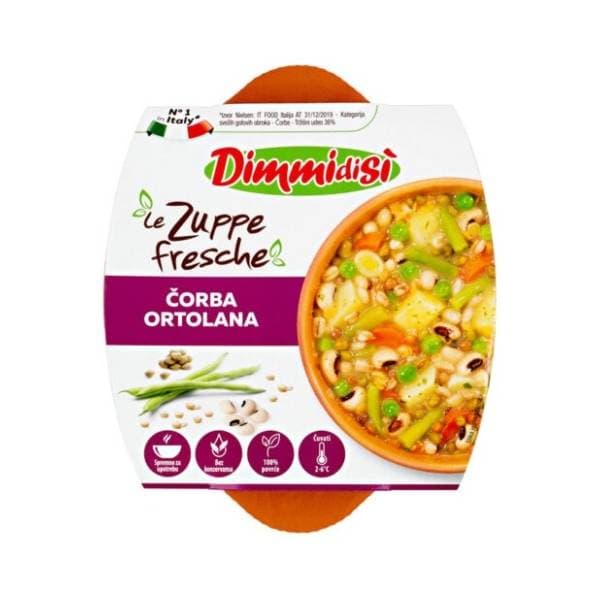 Čorba DIMMIDISI ortolana 400g 0