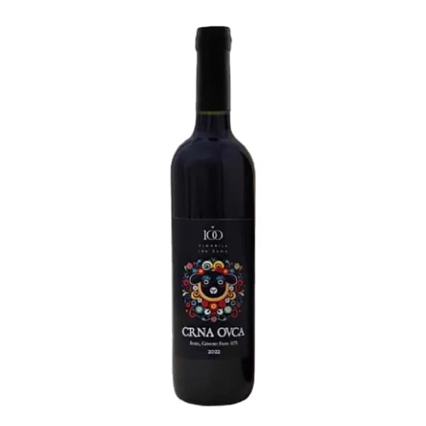 Crveno vino 100 ŽENA Crna Ovca 0,75l 0