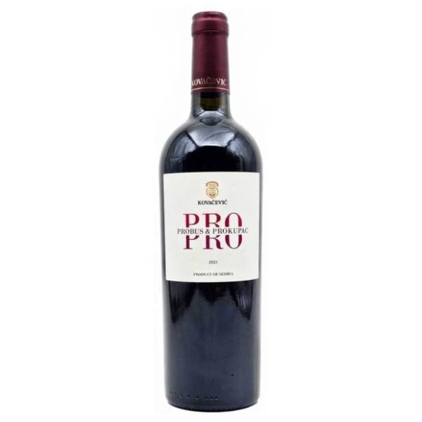 Crveno vino KOVAČEVIĆ Pro 0,75l 0