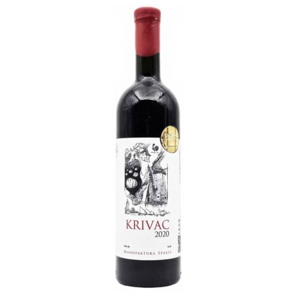 Crveno vino SPASIĆ Krivac 0,75l 0