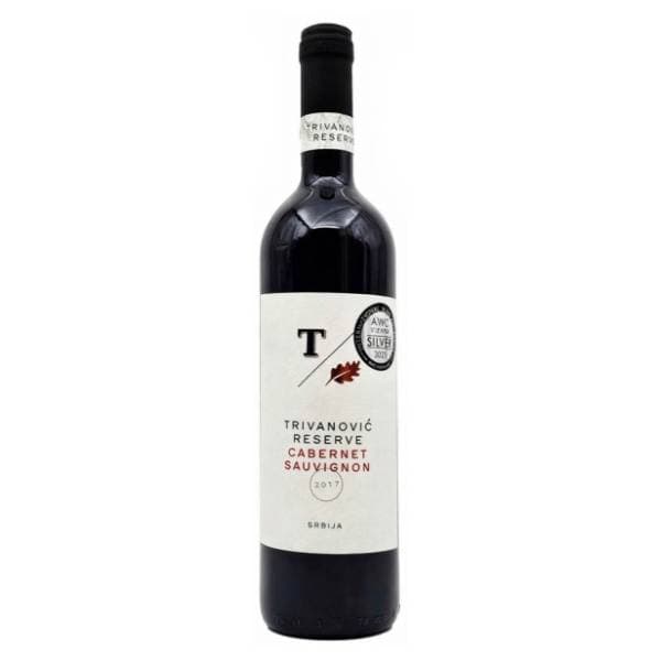 Crveno vino TRIVANOVIĆ Cabernet Sauvignon Reserve 0,75l 0