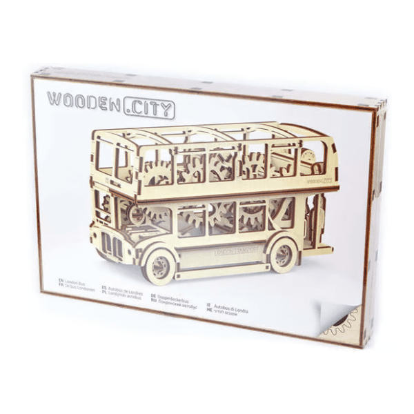 Drveni Londonski autobus WOODEN CITY 0
