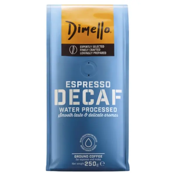 Espresso Kafa DIMELLO Decaf mlevena 250g 0