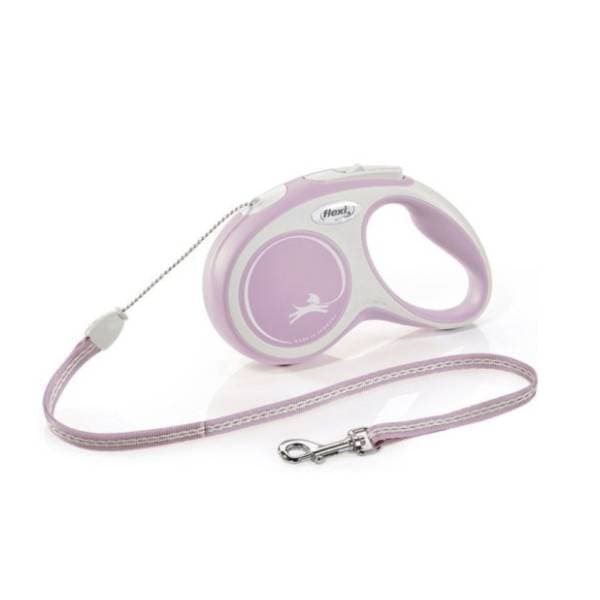 FLEXI Comfort cord povodac za pse M 5m roze 0
