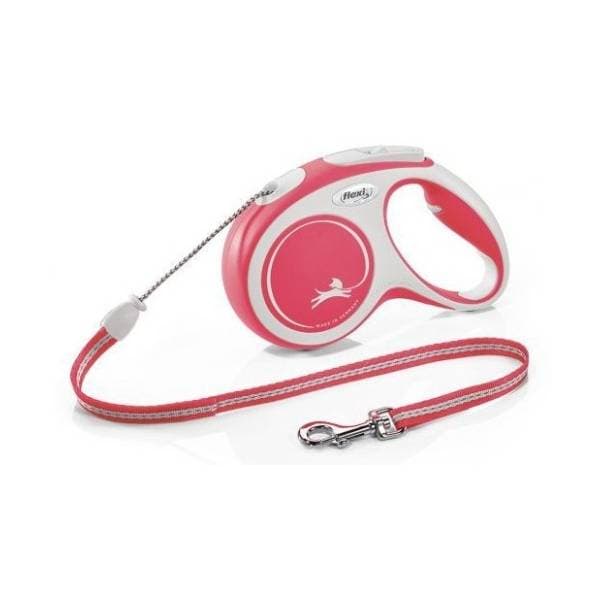 FLEXI Comfort cord povodac za pse sa regulacijom S 5m crveni 0