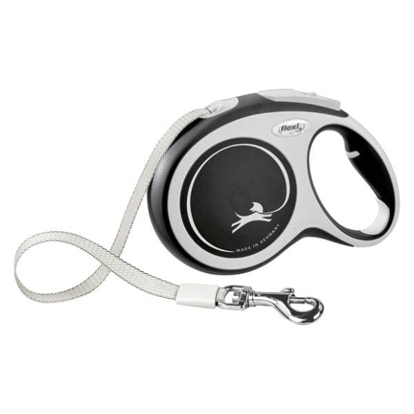 FLEXI Comfort tape povodac za pse L 8m crni 0