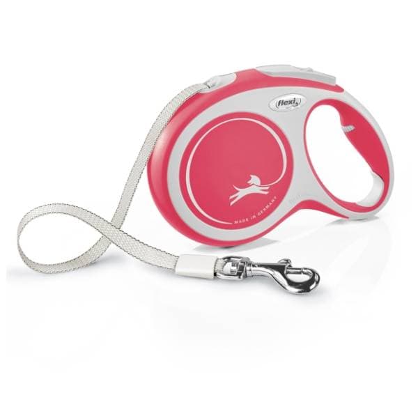 FLEXI Comfort tape povodac za pse L 8m crveni 0