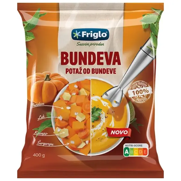 FRIGLO potaž od bundeve 400g 0