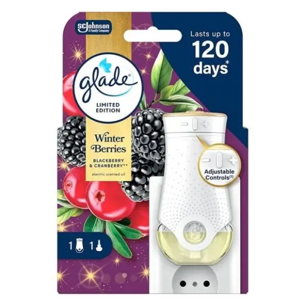 GLADE električni osveživač baza berry 20ml 0