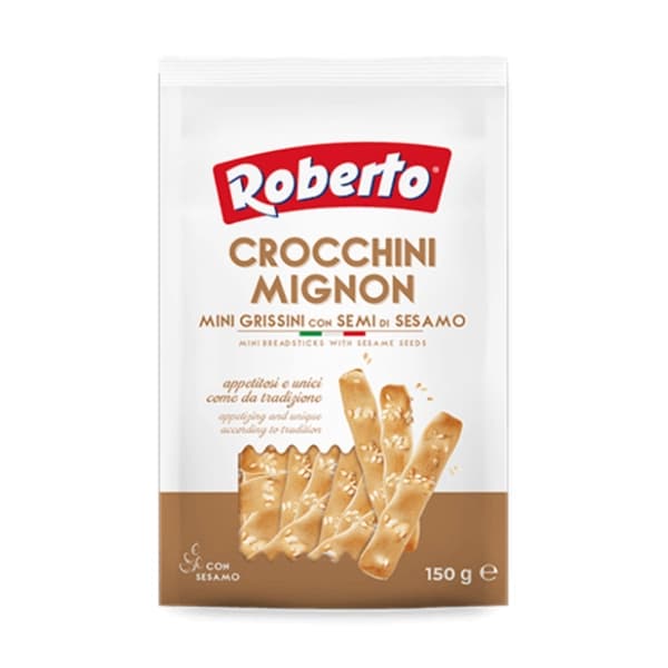 Grisini ROBERTO crocchini mignon sa susamom 150g 0