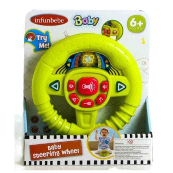 Igračka za bebe volan sa aktivnostima INFUNBEBE 0