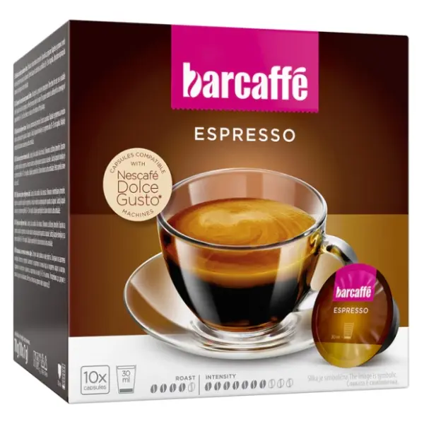 Kapsule BARCAFFE Espresso 70g 0