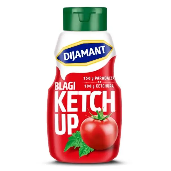 Kečap DIJAMANT blagi pvc 500g 0