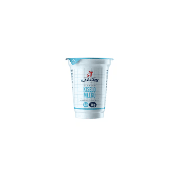 Kiselo mleko MLEKARA ŠABAC 2,8%mm 180g 0