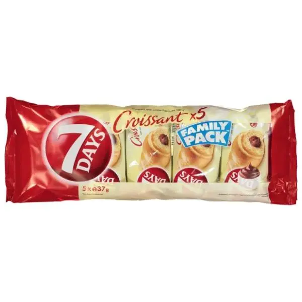 Kroasan 7 DAYS Croissant kakao 5x50g 0