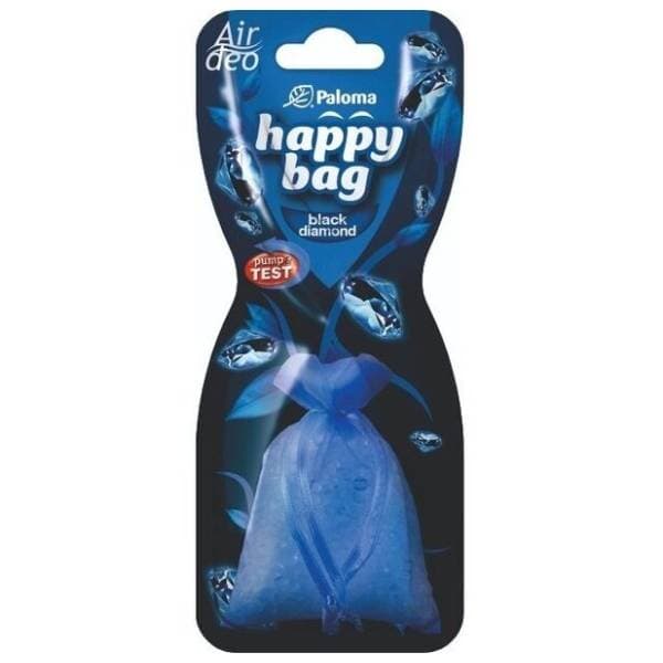 LA PALOMA osveživač za auto happy bag black diamond 0
