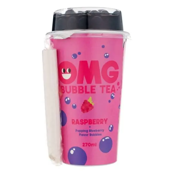 Ledeni čaj OMG Bubble malina 270ml 0