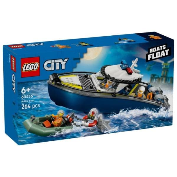LEGO City potera policijskim brodom 60456 0