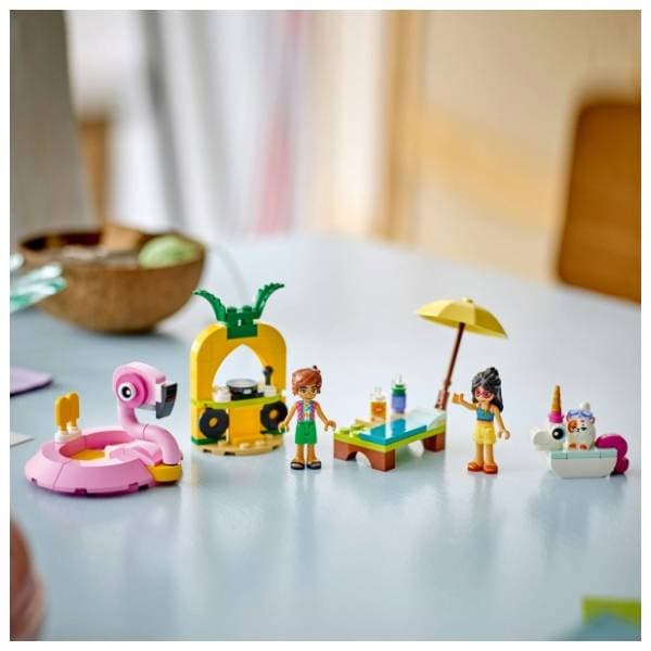 LEGO Friends zabava na bazenu s jednorogom i flamingom 42658 2