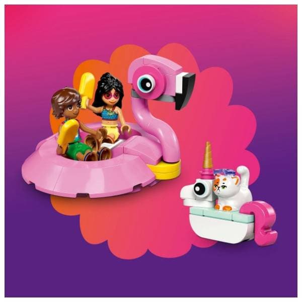 LEGO Friends zabava na bazenu s jednorogom i flamingom 42658 3