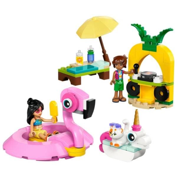 LEGO Friends zabava na bazenu s jednorogom i flamingom 42658 1