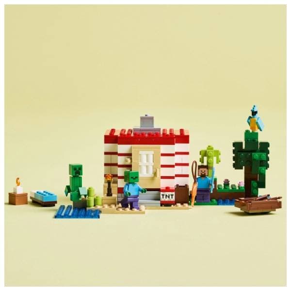 LEGO Minecraft TNT kuća u džungli 21275 4