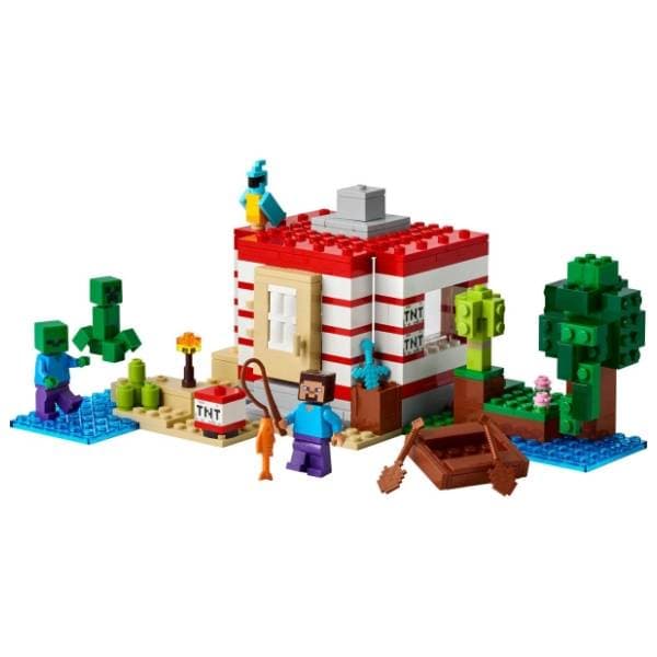 LEGO Minecraft TNT kuća u džungli 21275 1