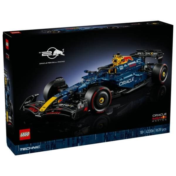 LEGO Technic Oracle Red Bull Racing RB20 F1 formula 42206 0