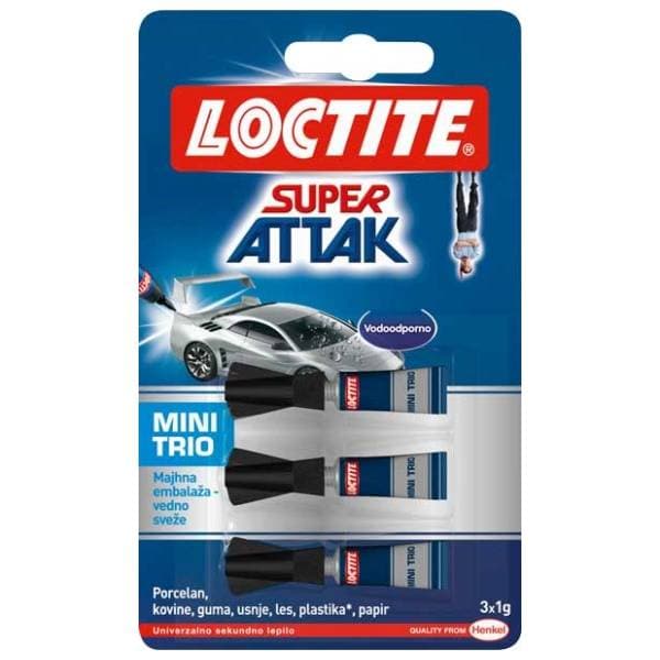 Lepak LOCTITE mini trio 3x1g 0