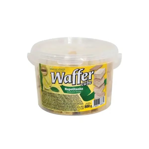Napolitanke WAFFER limun kocka 800g 0