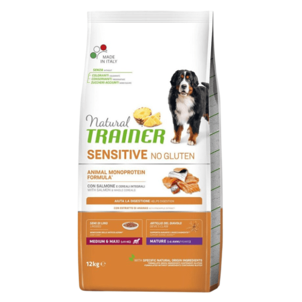 NATURAL TRAINER Sensitive hrana za pse bez glutena jaja 12kg 0