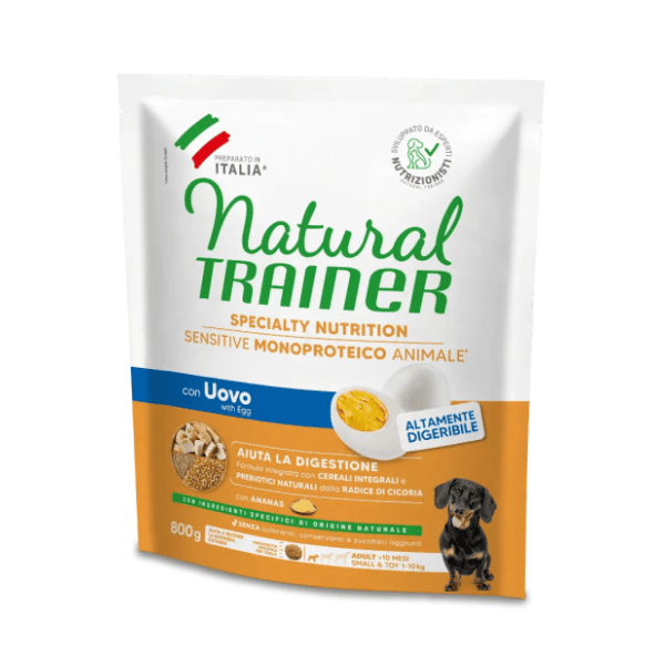 NATURAL TRAINER Sensitive hrana za pse bez glutena jaje 800g 0