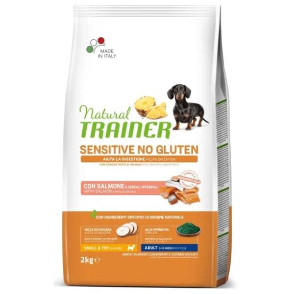 NATURAL TRAINER Sensitive hrana za pse bez glutena losos 2kg 0