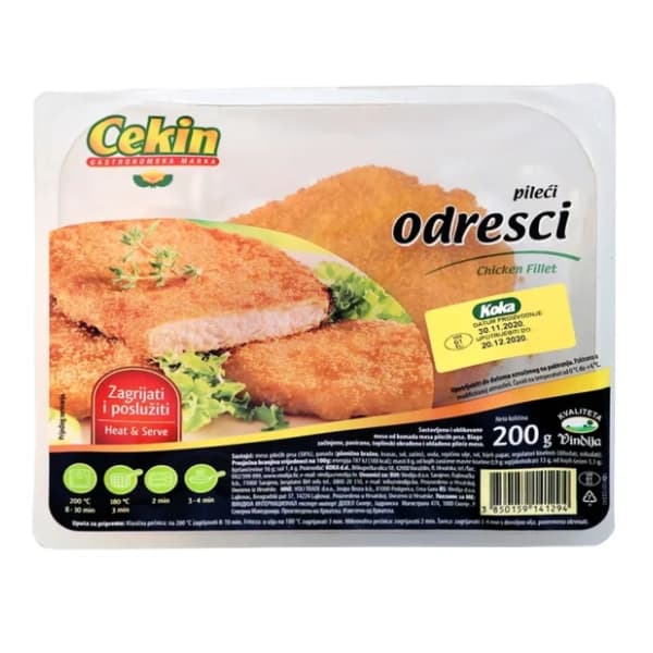 Panirani pileći odrezak VINDIJA 200g 0