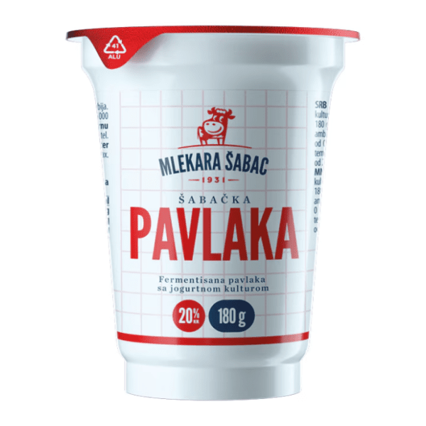Pavlaka 20%mm MLEKARA ŠABAC 180g 0