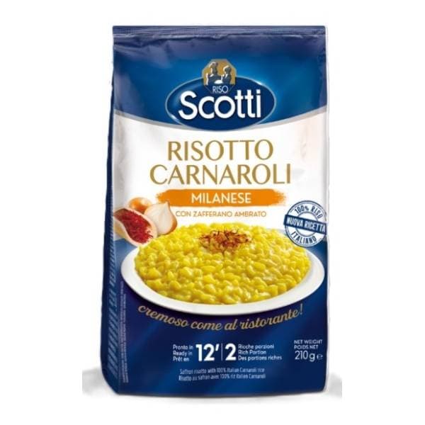 Pirinač SCOTTI rižoto sa šafranom 210g 0