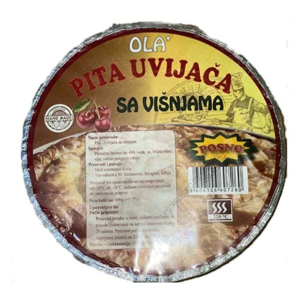 OLA pita uvijača sa višnjama 600g 0