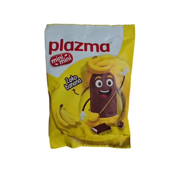 PLAZMA keks mini mini čoko i banana 45g 0