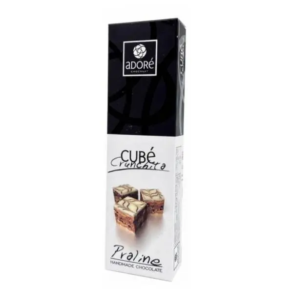 Praline ADORE Cube Crunchita 40g 0