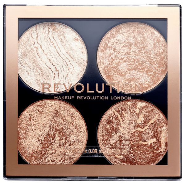 REVOLUTION Cheek kit hajlajter i bronzer don't hold back 0