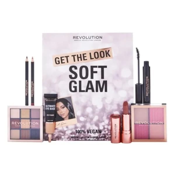 REVOLUTION Get the look soft glam set 7 proizvoda 0