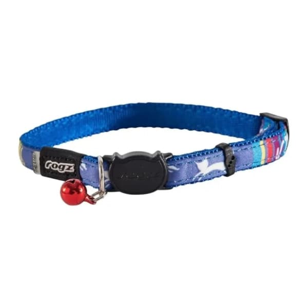 ROGZ Neocat ogrlica za mačke sa zvoncem 20-31cm plava 0