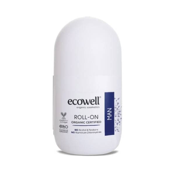 Roll-on ECOWELL man organic 0