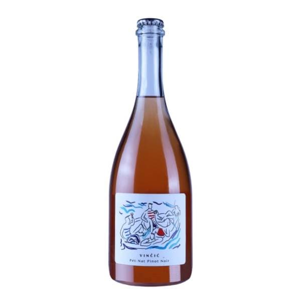 Roze vino VINČIĆ Pet Nat Pinot Noir 0,75l 0