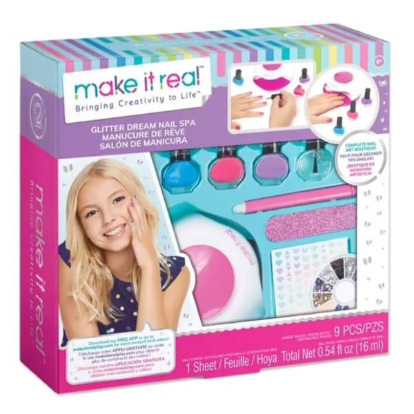 Set za lakiranje Nail Spa MAKE IT REAL 0
