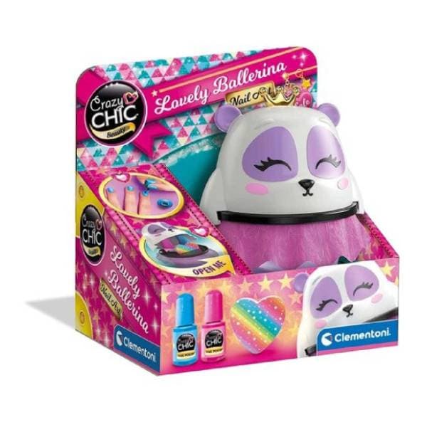 Set za nokte lovely Ballerina CLEMENTONI 0