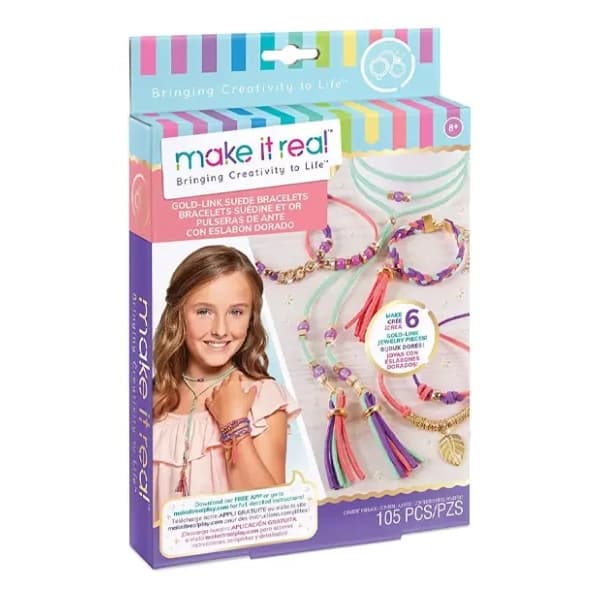 Set za pravljenje narukvica Golden MAKE IT REAL 0