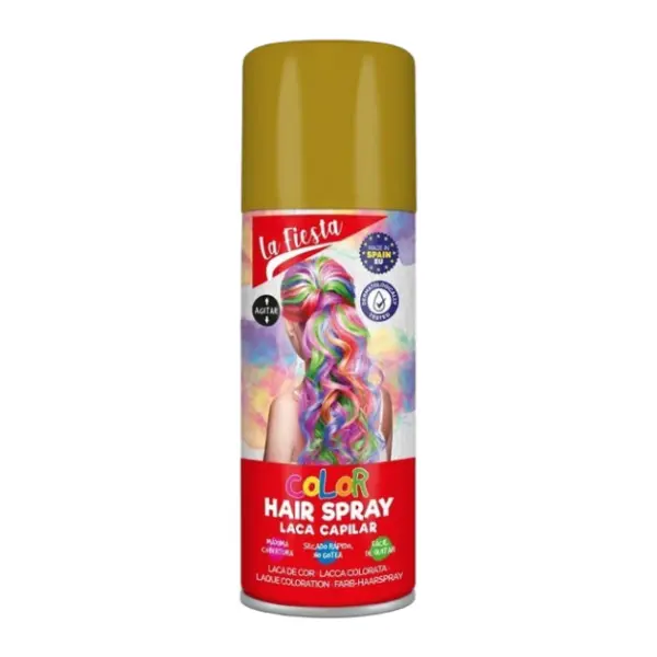 Sprej za kosu u boji AGRADO La Fiesta zlatni 125ml 0